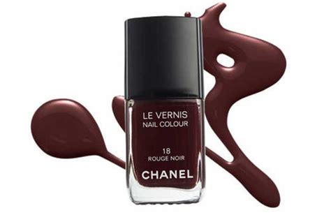 smalti chanel rouge noir